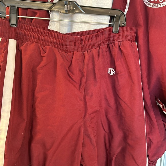 Texas A&M maroon tracksuit sz 2XL jacket and pants set - Picture 5 of 11